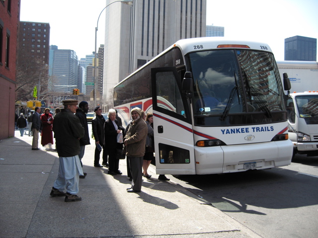 Getting back on the bus for Albany